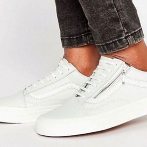 Leather Old Skool Vans